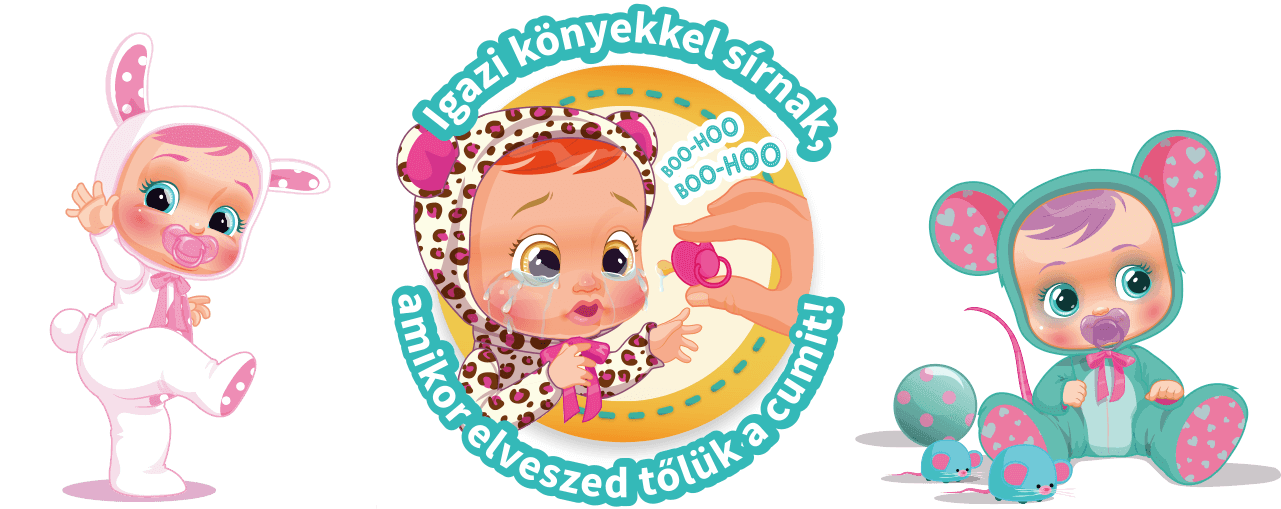Cry babies igazi könnyekkel Cry babies babák