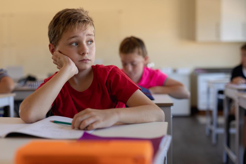 Az unatkozó gyerek figyelme hamar elterelődik