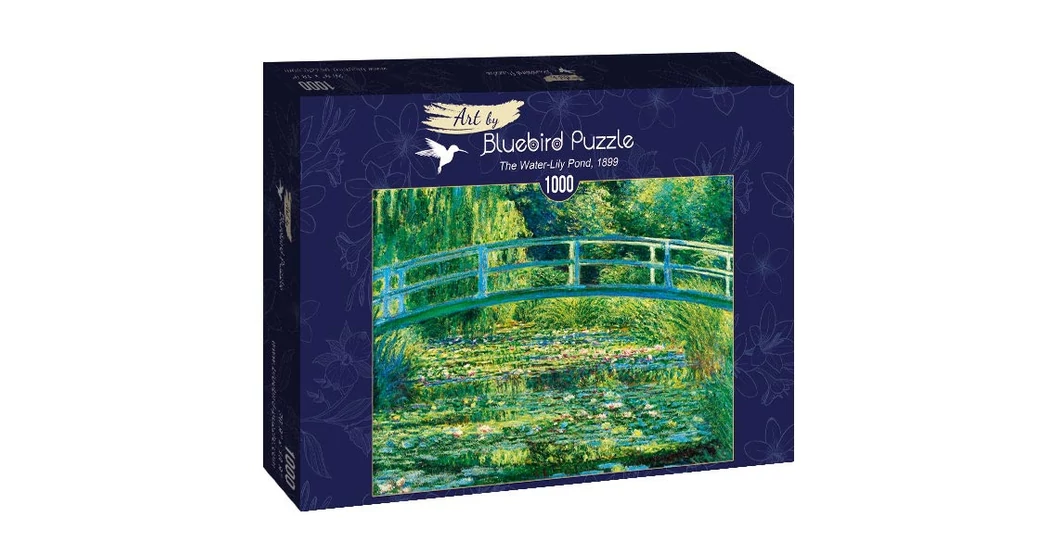 Bluebird 1000 db-os Art by puzzle - Claude Monet - The Water-Lily Pond ...