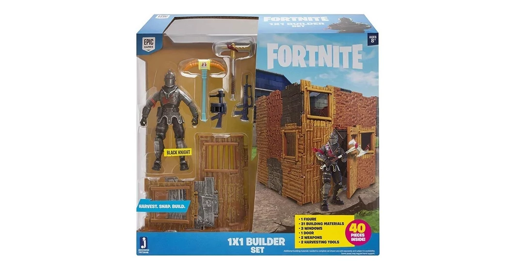 Fortnite figura - Black Knight 1x1 Builder játékszett (FNT0048
