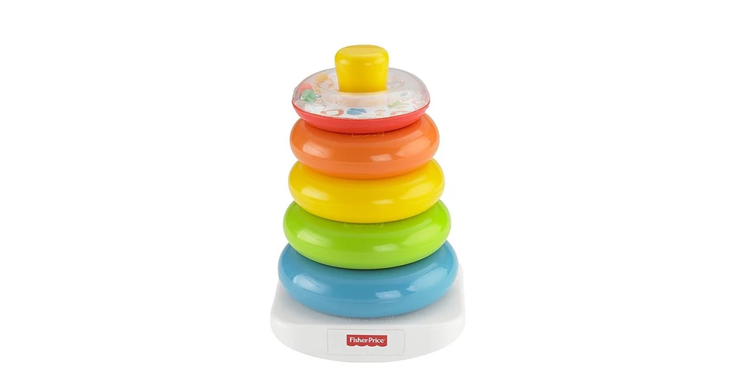 Fisher Price Szines Gy r piramis FHC92 Keszsegfejleszto jatek