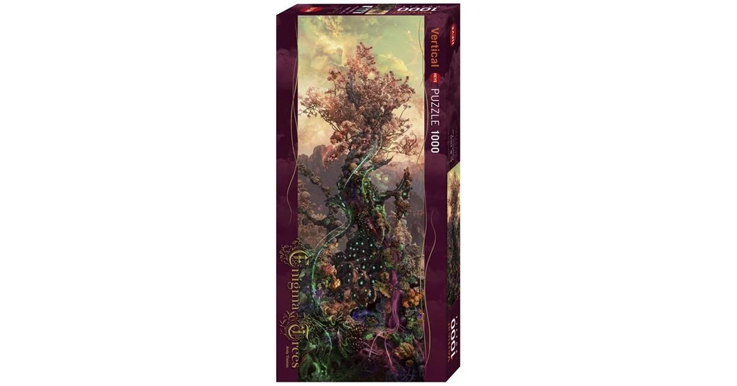 HEYE Puzzle 1000 Teile – Phosphorus Vertical, Andy Thomas Enigma Trees, 32,6 X 94,5 Cm, Für Erwachsene