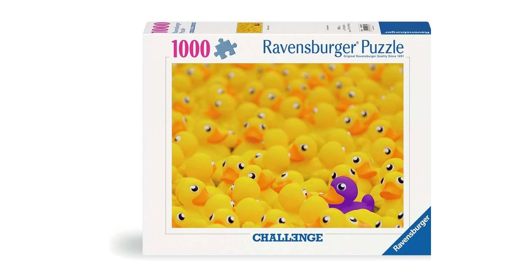 Ravensburger 1000 db-os Challenge puzzle - Gumikacsák (12000587) - 1000 ...