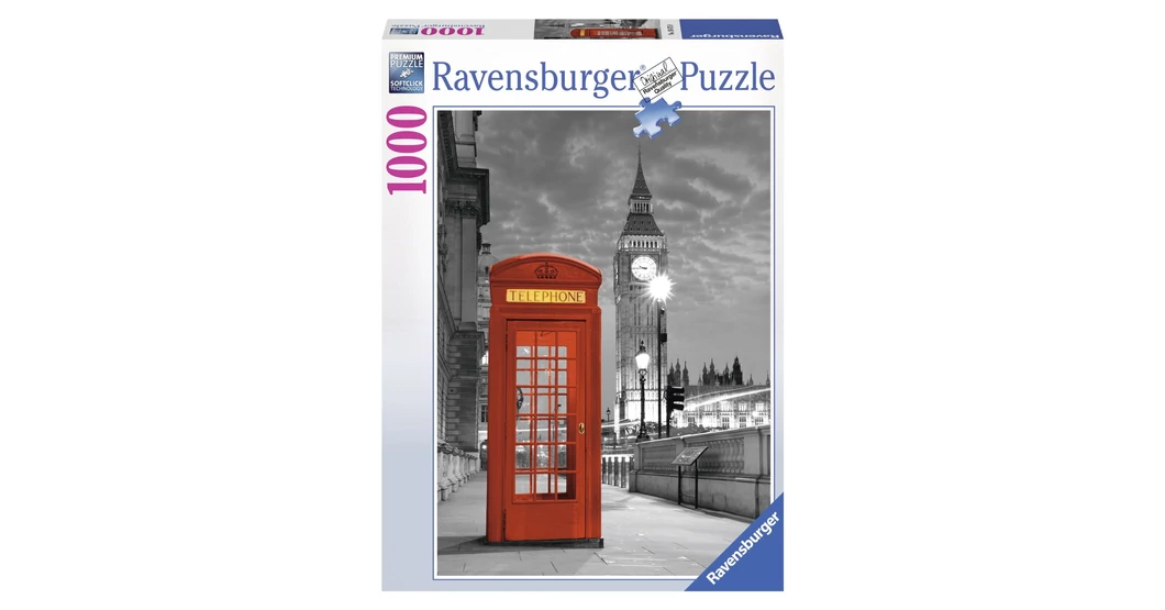 Ravensburger 1000 db-os puzzle - Big Ben és telefonfülke, London (19475 ...