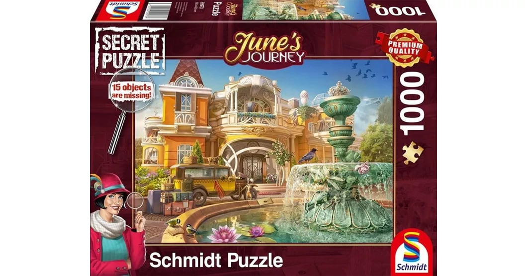 Schmidt Spiele Puzzle 1000 Pezzi 'Orchidee', Dimensioni 69,3x49,3 Cm, Per Adulti E Ragazzi Dai 12 Anni - 5