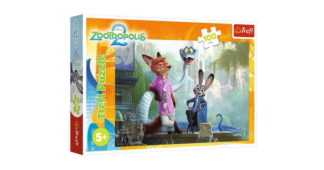 Trefl 100 db-os puzzle - Zootopia (16523) - 100 db-os puzzle