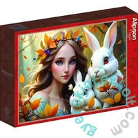 Alipson 500 db-os puzzle - Lady and Bunnies (50129)