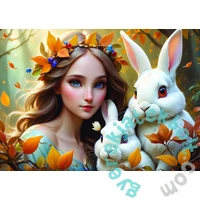 Alipson 500 db-os puzzle - Lady and Bunnies (50129)
