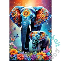 Alipson 1000 db-os puzzle - Elephants - Maternal Love Collection (50154)