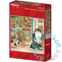 Alipson 1000 db-os puzzle - Agneatha and her Kittens on the Doorstep (50183)