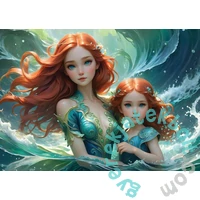 Alipson 2 x 500 db-os puzzle - Collection Mère et Fille - L'Eau et le Feu (50221)