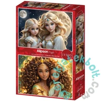 Alipson 2 x 500 db-os puzzle - Collection Mère et Fille - La Lune et le Soleil (50222)