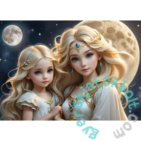 Alipson 2 x 500 db-os puzzle - Collection Mère et Fille - La Lune et le Soleil (50222)