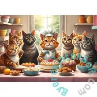 Alipson 1000 db-os puzzle - Pastry Cats in Action (50231)