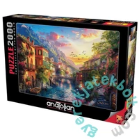Anatolian 2000 db-os puzzle - Mediterranean Village (3969)