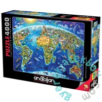 Anatolian 4000 db-os puzzle - World Landmarks (5202)