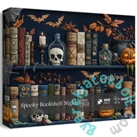 Bboldin 1000 db-os puzzle - Spooky Bookshelf Nights (PT-121)