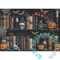 Bboldin 1000 db-os puzzle - Spooky Bookshelf Nights (PT-121)