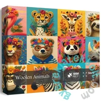 Bboldin 1000 db-os puzzle - Woolen Animals (PT-225)