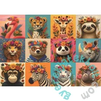Bboldin 1000 db-os puzzle - Woolen Animals (PT-225)