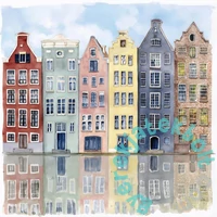 Bboldin 1000 db-os puzzle - Canal Houses (PT-264)