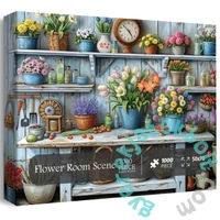 Bboldin 1000 db-os puzzle - Flower Room Scene (PT-289)
