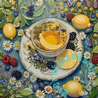 Bboldin 1000 db-os puzzle - Floral Tea Talk (PT-302)