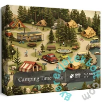 Bboldin 1000 db-os puzzle - Camping Time (PT-312)