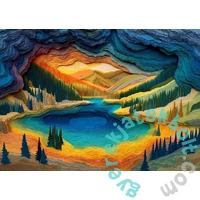 Bboldin 1000 db-os puzzle - Yellowstone Lake Art (PT-353)