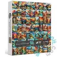 Bboldin 1000 db-os puzzle - Woven National Parks (PT-369)