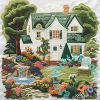 Bboldin 1000 db-os puzzle - Embroidery Courtyard (PT-405)