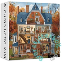 Bboldin 1000 db-os puzzle - Autumn Retro Villa (PT-89)
