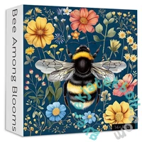 Bboldin 1000 db-os puzzle - Bee Among Blooms (Z-1318)