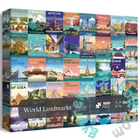 Bboldin 1000 db-os puzzle - World Landmarks (Z-1444)