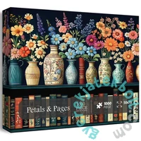 Bboldin 1000 db-os puzzle - Petals & Pages (Z-1534)