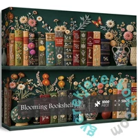 Bboldin 1000 db-os puzzle - Blooming Bookshelf (Z-1734)