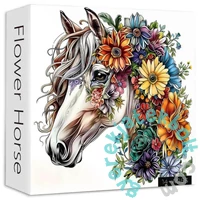 Bboldin 1000 db-os puzzle - Flower Horse (Z-1804)