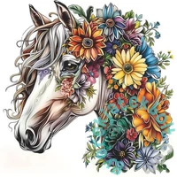 Bboldin 1000 db-os puzzle - Flower Horse (Z-1804)
