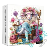 Bboldin 1000 db-os puzzle - Elegantly Woven Sheep (Z-1932)