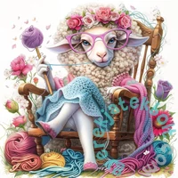 Bboldin 1000 db-os puzzle - Elegantly Woven Sheep (Z-1932)