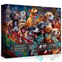 Bboldin 1000 db-os puzzle - Christmas Amusement Park Dog (Z-336)
