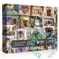 Bboldin 1000 db-os puzzle - Street Flower Exhibition (Z-360)