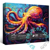 Bboldin 1000 db-os puzzle - Octopus Art (Z-457)