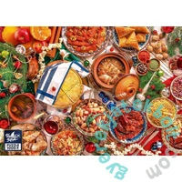 Black Sea 1000 db-os Premium puzzle - Dinner table for Christmas Eve (BS32204)