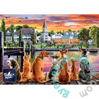 Black Sea 1000 db-os puzzle - Dogs on the Quay (BS72109)