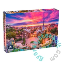 Black Sea 1000 db-os puzzle - Sunset over Barcelona (BS82319)
