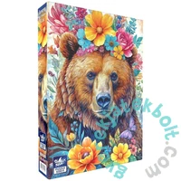 Black Sea 500 db-os puzzle - Among the Flowers - Bear (BS82402)