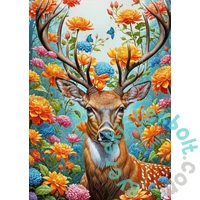 Black Sea 500 db-os puzzle - Among the Flowers - Deer (BS82406)