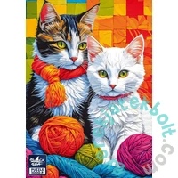 Black Sea 1000 db-os puzzle - Cozy cats (BS82425)