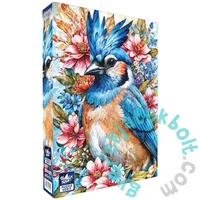 Black Sea 500 db-os puzzle - Among the Flowers - Blue Jay (BS82502)